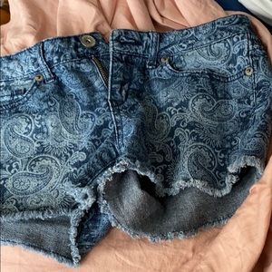 Jean shorts